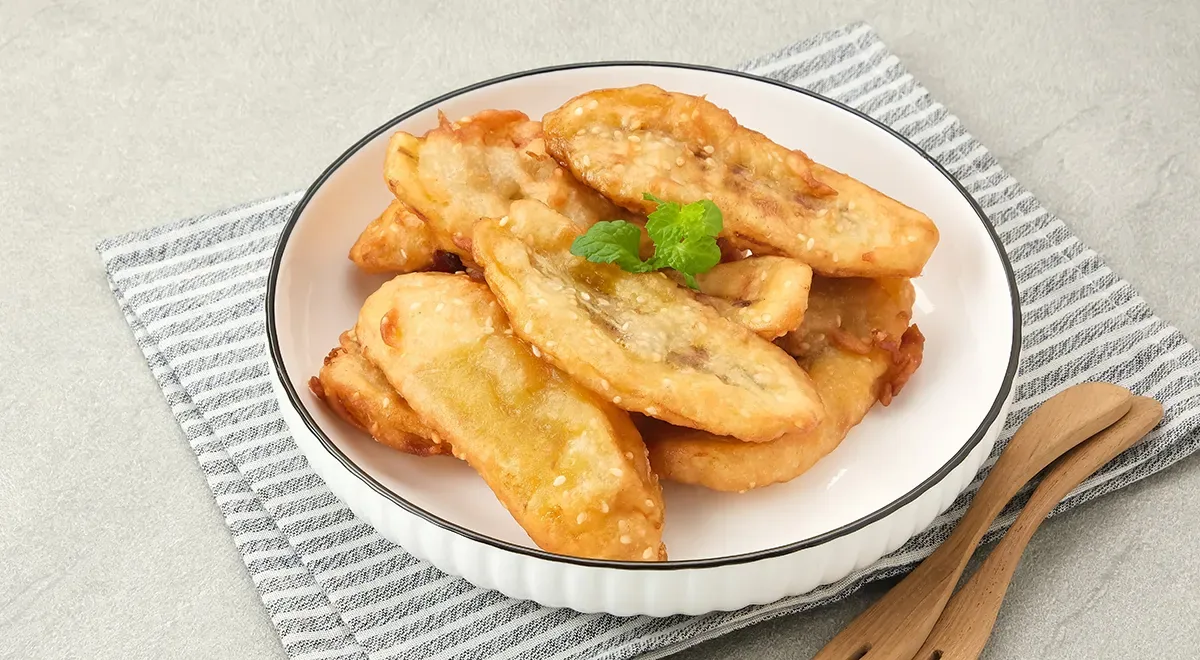 Бананы в кляре