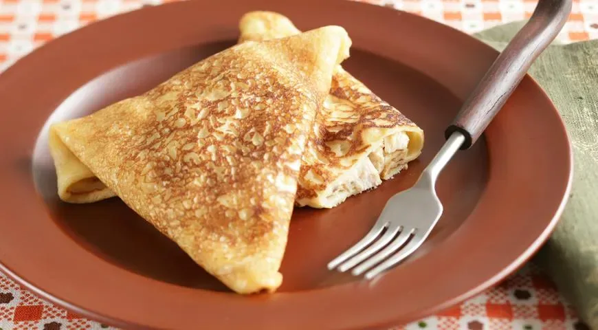 Блинчики с языком