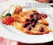 Блины Креп Сюзетт с миндальной мукой