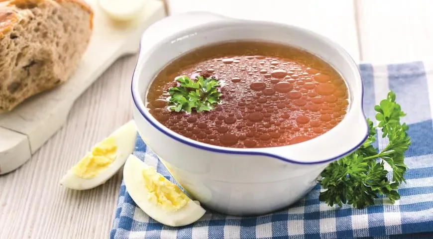 Бульон из говядины