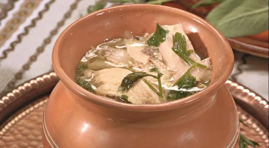 Чихиртма с курицей