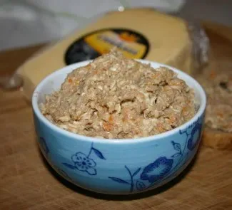 Сырно-мясной паштет