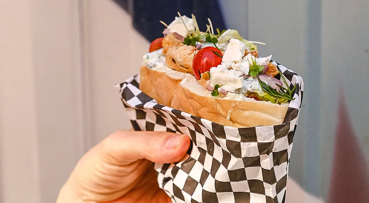 Гирос с курицей