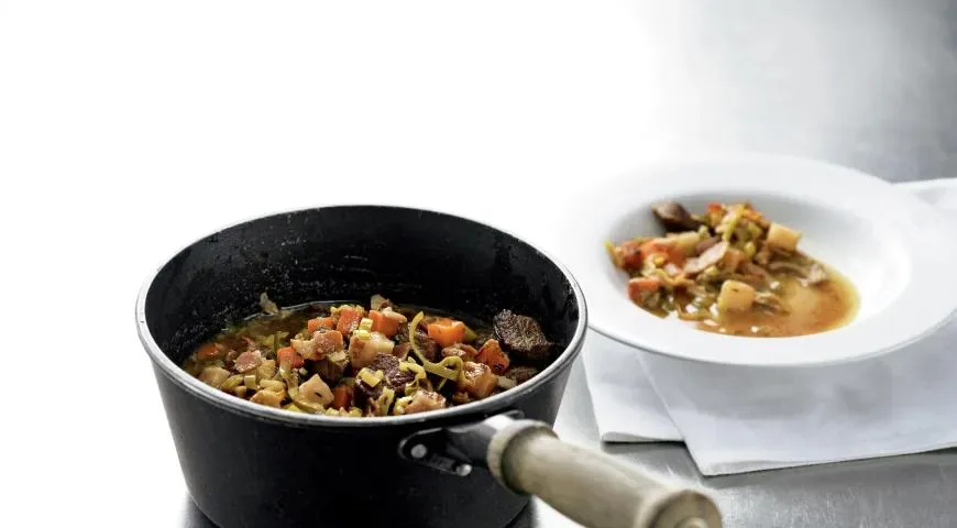 Говядина с овощами