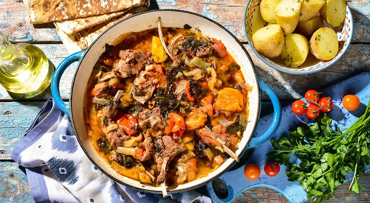 Хашлама из баранины
