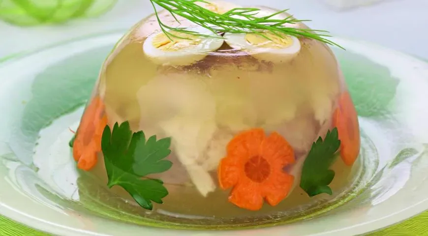Холодец из курицы без желатина