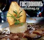 Карпаччо из утки с фуа-гра