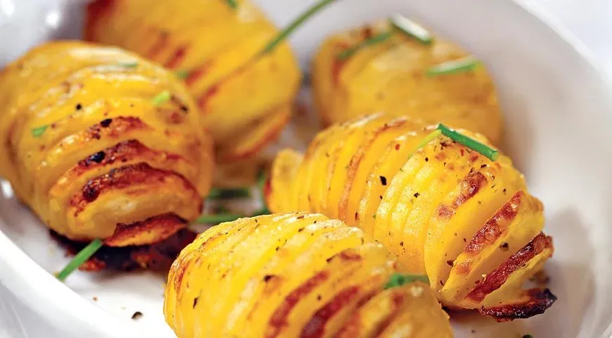 Картофельные гармошки