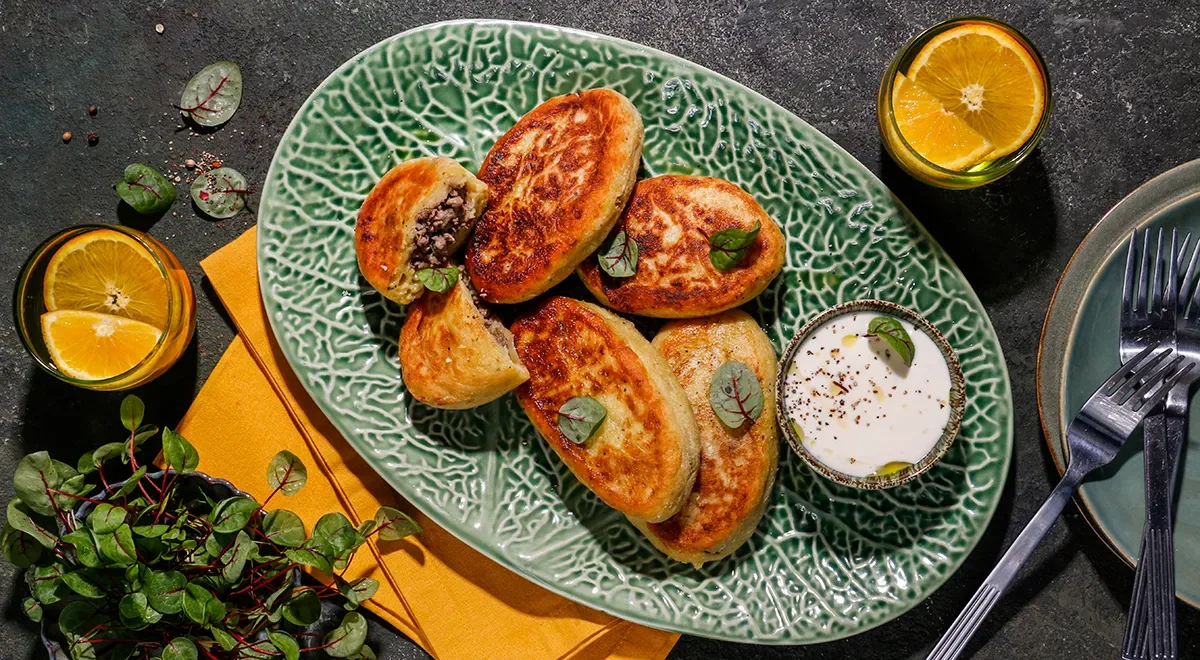 Картофельные зразы с мясным фаршем
