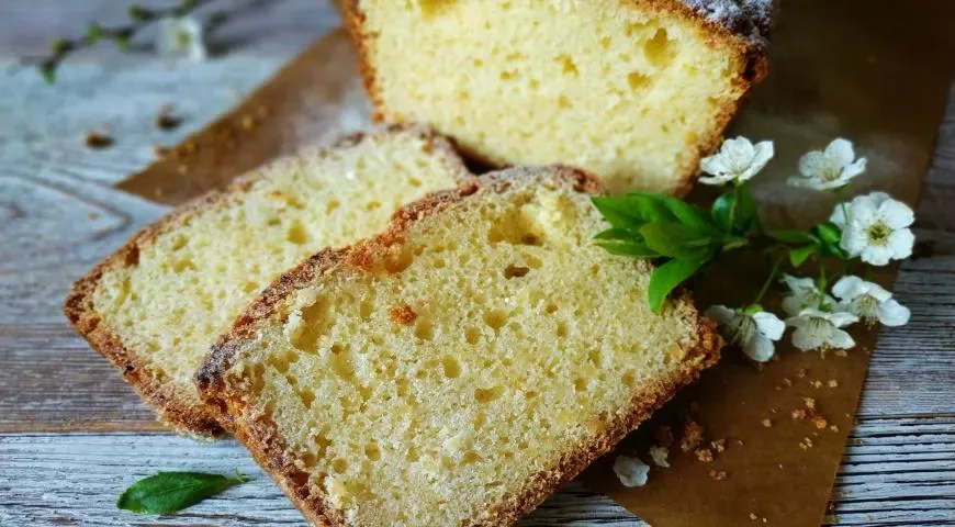 Творожный классический кекс
