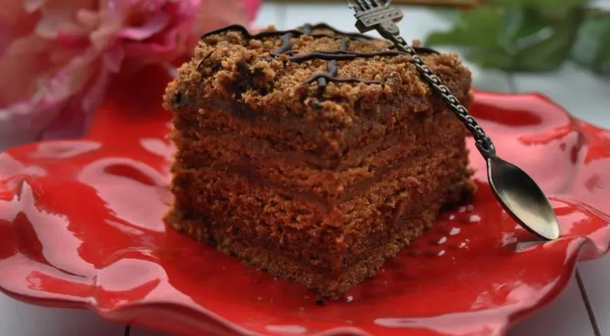 Классический чешский медовый торт Марленка