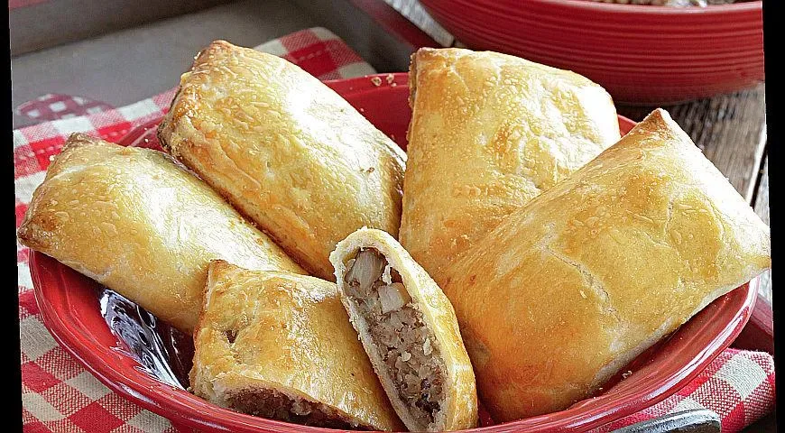 Книше с гречкой и грибами