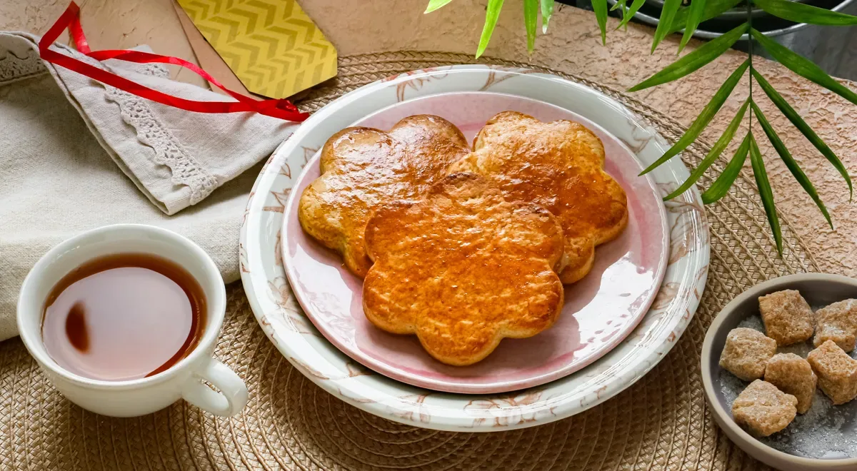 Молочные коржики