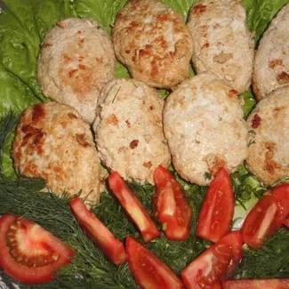 Котлеты с овощами