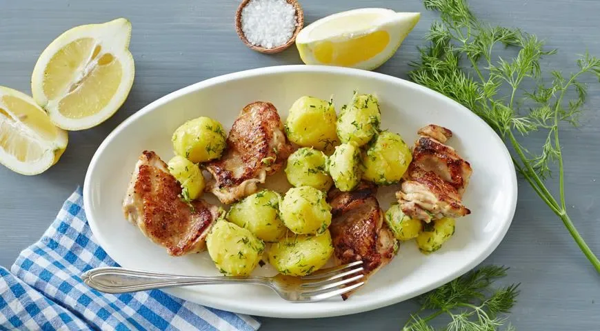 Курица с имбирем и мёдом
