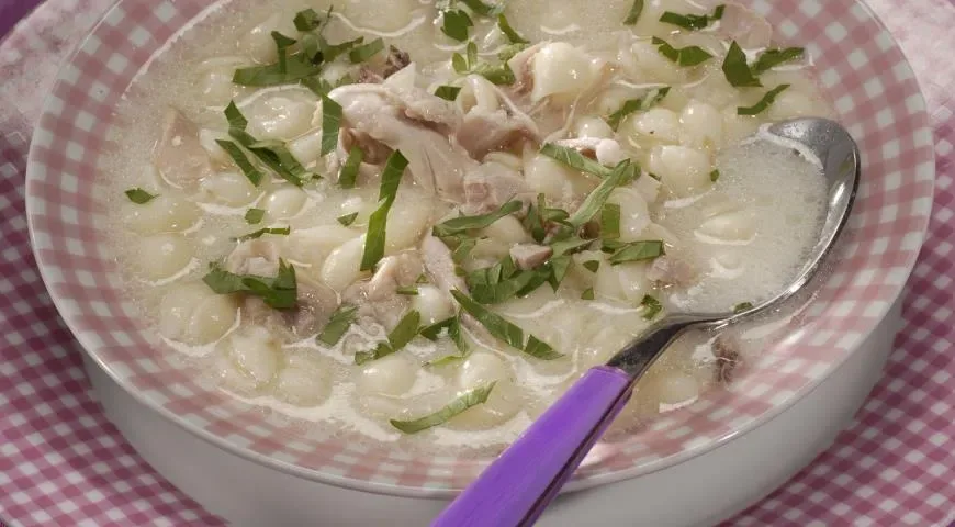 Куриная лапша по-французски