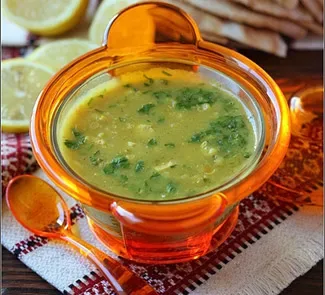 Куриный суп с чечевицей и овсянкой