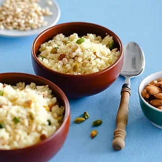 Кускус с орехами в мультиварке