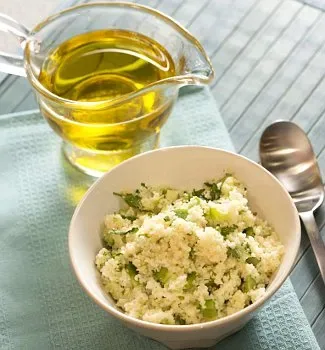Кускус с зелёными овощами