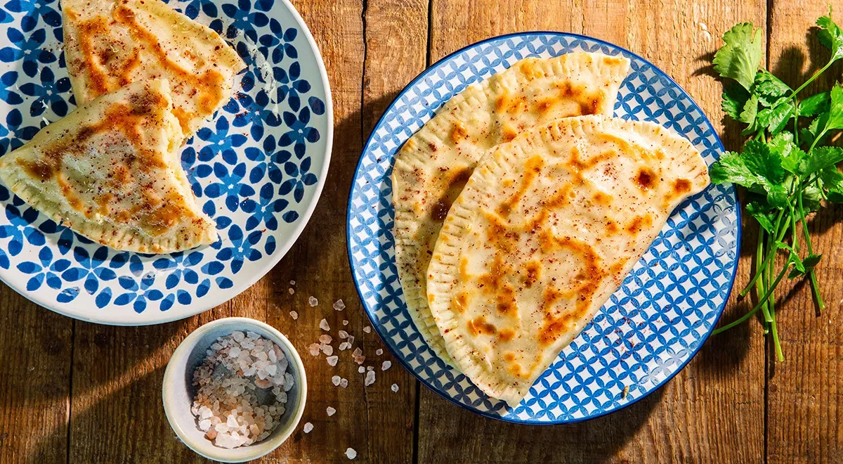 Кутабы с картошкой