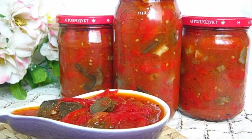 Лечо с грибами
