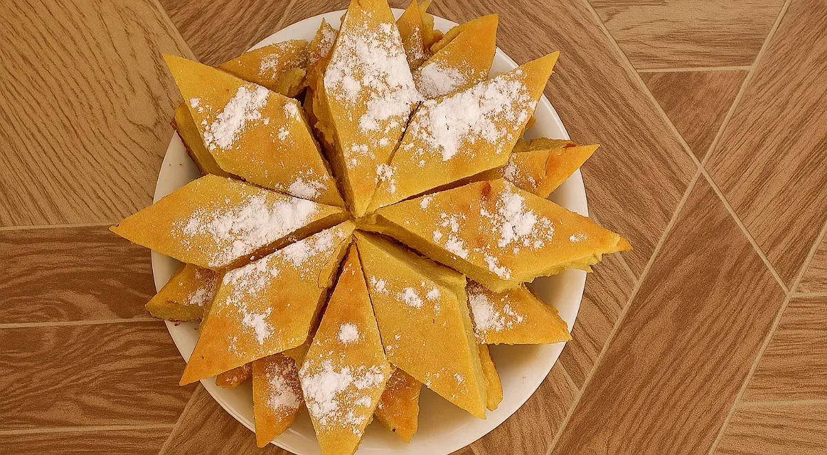 Лимонный пирог на маргарине