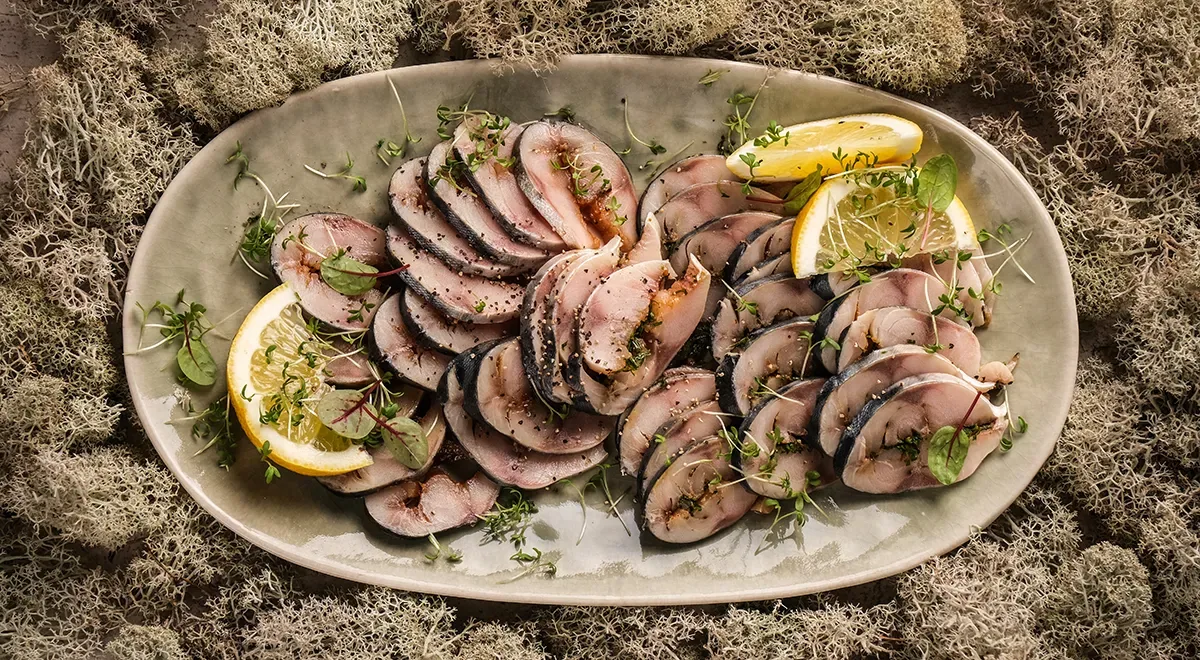Малосольная пряная скумбрия «Мурманское сало»