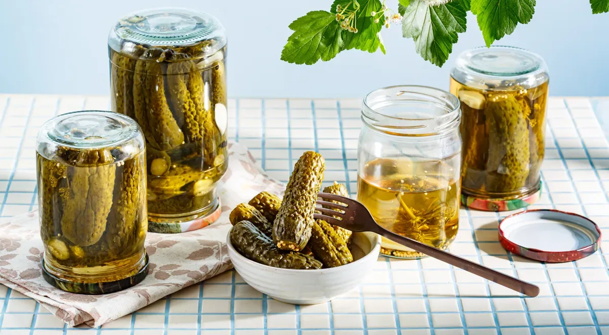 Маринованные огурцы