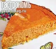Морковный пирог с цедрой апельсина