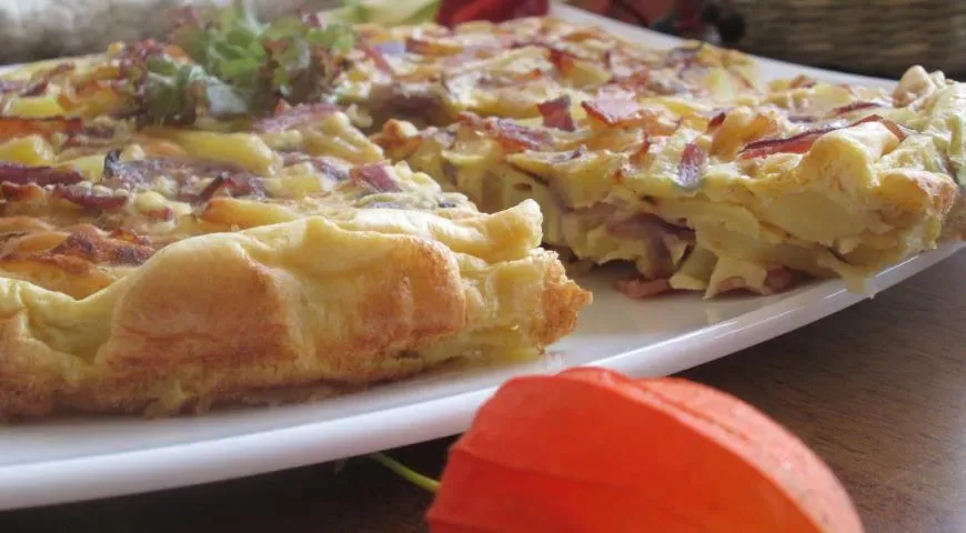Немецкий картофельный пирог