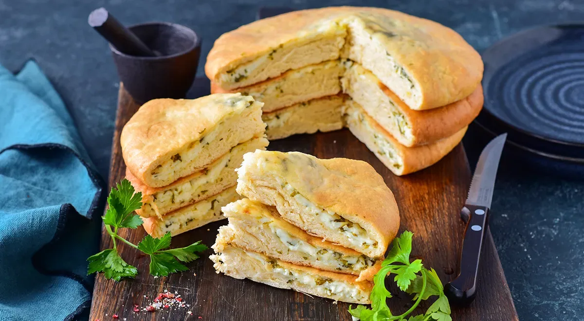 Осетинский пирог с сыром