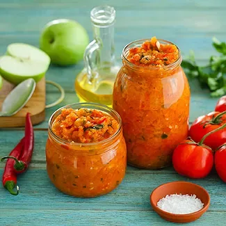 Овощная икра на зиму в мультиварке
