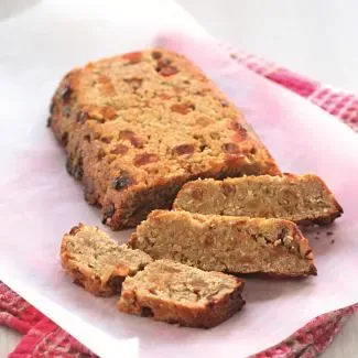 Овсяный пирог с грецкими орехами