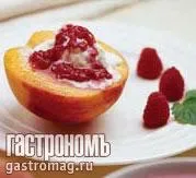 Персики Мельба
