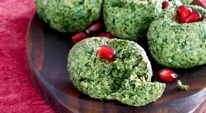 Пхали из свежей зелени