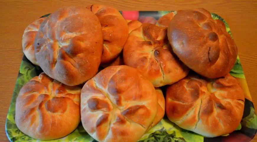 Пирожки с картофелем и грибами