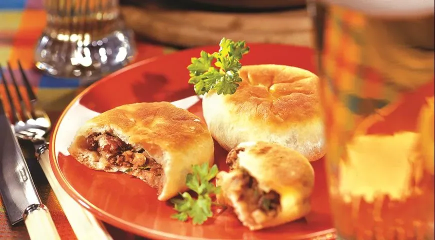 Пирожки с фасолью