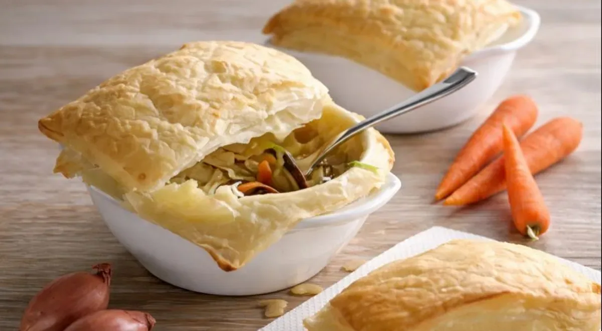 Постные щи с капустой и грибами