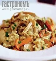Ризотто с лесными грибами