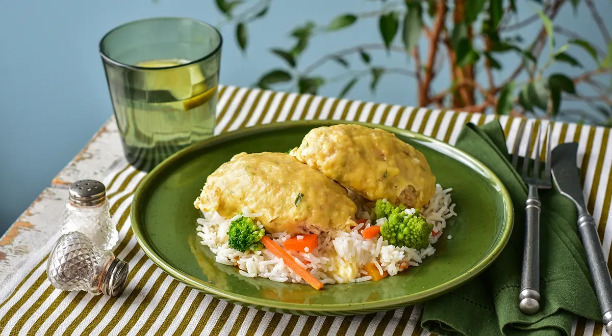 Рыбные котлеты на пару