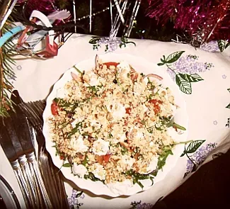 Салат Искушение с креветками