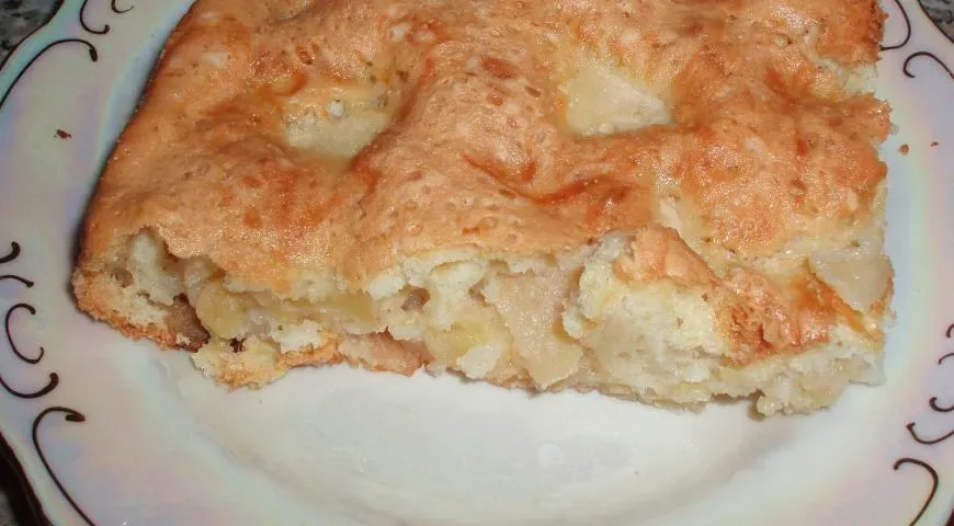 Пышная шарлотка с апельсинами