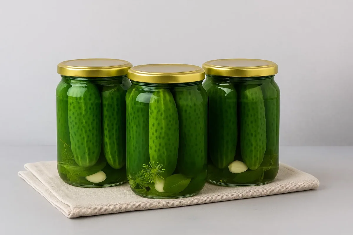 Сладкие маринованные огурцы