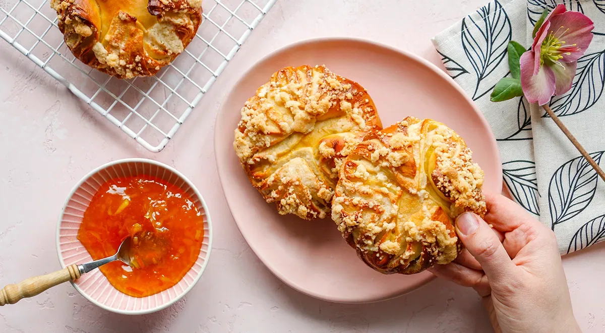 Слоёные булочки