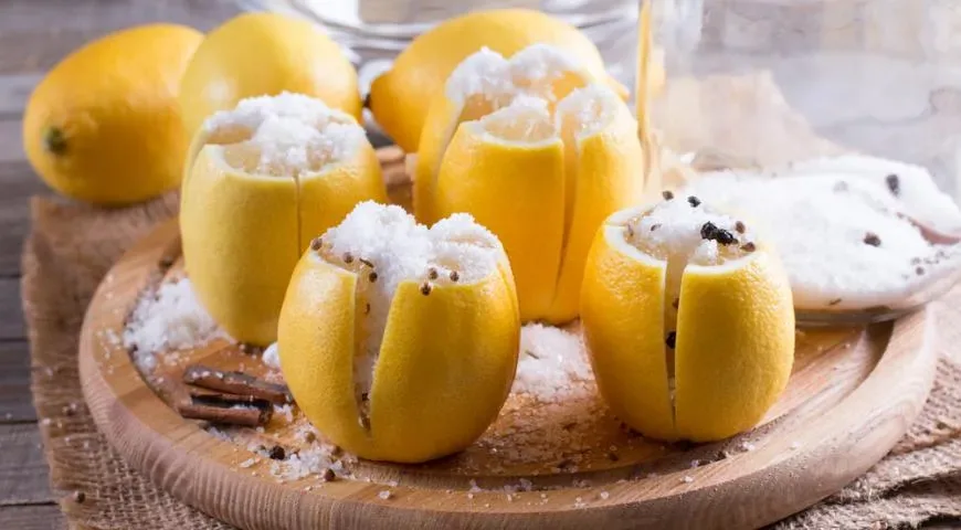 Соленые лимоны по-мароккански