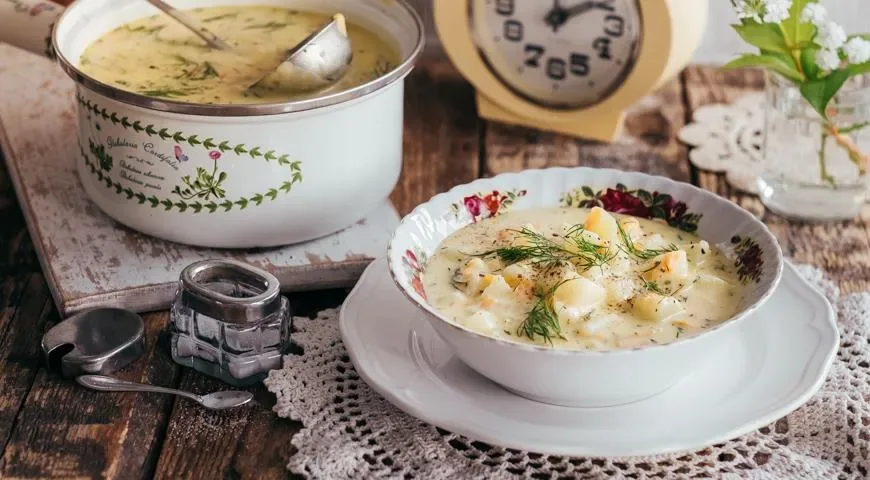 Суп из плавленого сырка