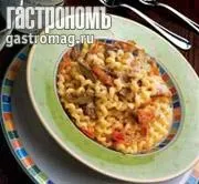 Торчильоне с кроликом и салями