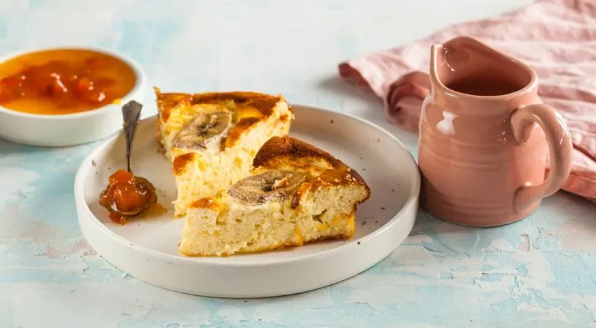 Творожная запеканка без манки и муки