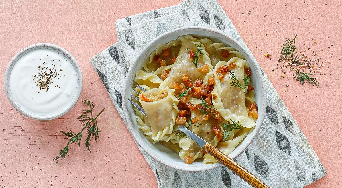 Вареники с квашеной капустой
