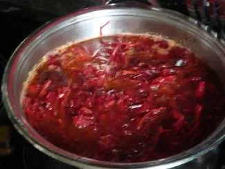Вегетарианский борщ